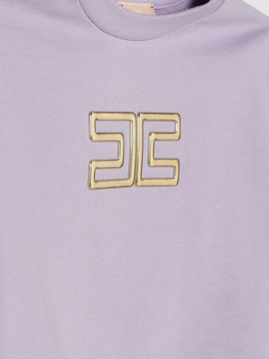 26SS [키즈] 엘리자베타프랜치 풀오버 EGFE060FF002 8025 Wisteria - ELISABETTA FRANCHI