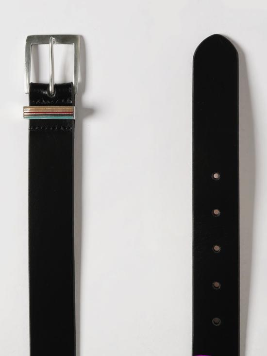 26SS 폴 스미스 가죽 벨트 M1A7926NENAME 79 Black - PAUL SMITH