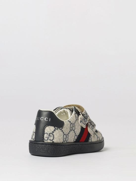 26SS [키즈] 구찌 스니커즈 463088FACYF 4055 Beige - GUCCI