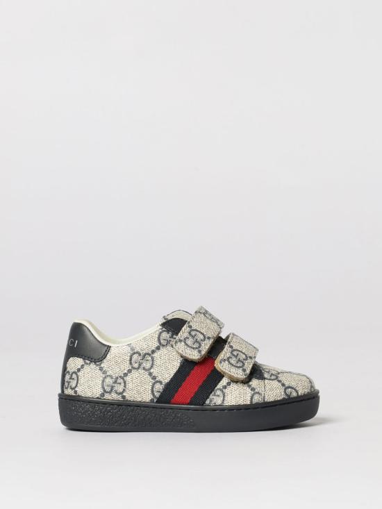 26SS [키즈] 구찌 스니커즈 463088FACYF 4055 Beige