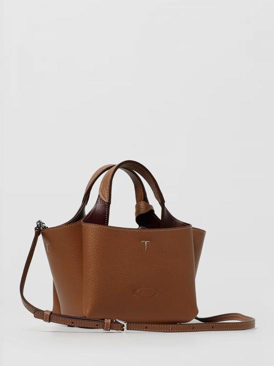 26SS 토즈 마이크로 토트백 XBWAPAFL000QRI 9P13 Brown - TODS