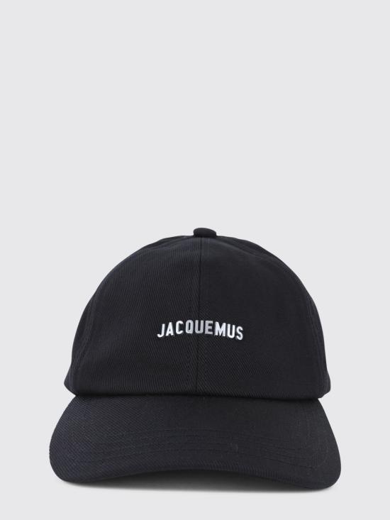 26SS 자크뮈스 가조 로고 베이스볼 캡 25EACU00670AW00092 990 Black - JACQUEMUS
