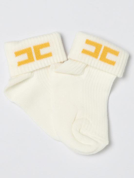 26SS [키즈] 엘리자베타프랜치 발목 양말 ENCZ002TV061 0295 Cream - ELISABETTA FRANCHI