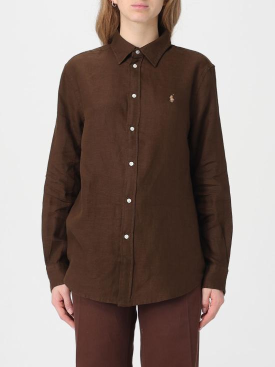 26SS 폴로 랄프로렌 셔츠 211970730 508 Brown