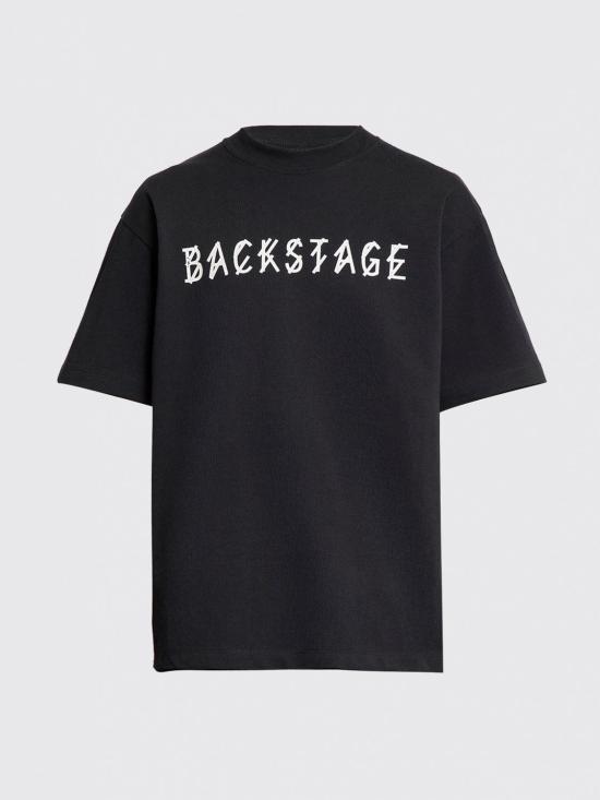 26SS 44레이블 반팔 티셔츠 B0030556FA528 P574 Black 1 - 44 LABEL