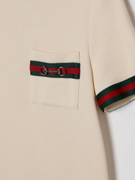 26SS [키즈] 구찌 원피스 718772XJHR9 9908 Beige - GUCCI
