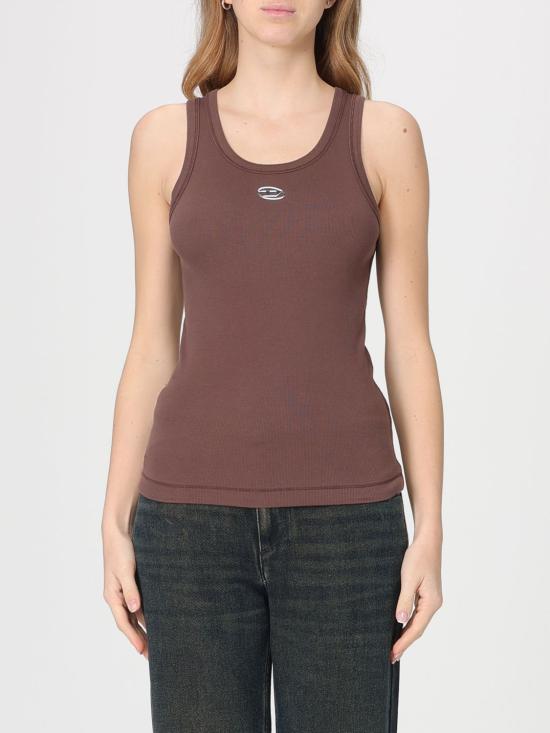 26SS 디젤 반팔 티셔츠 A199080JMBA 61J Brown