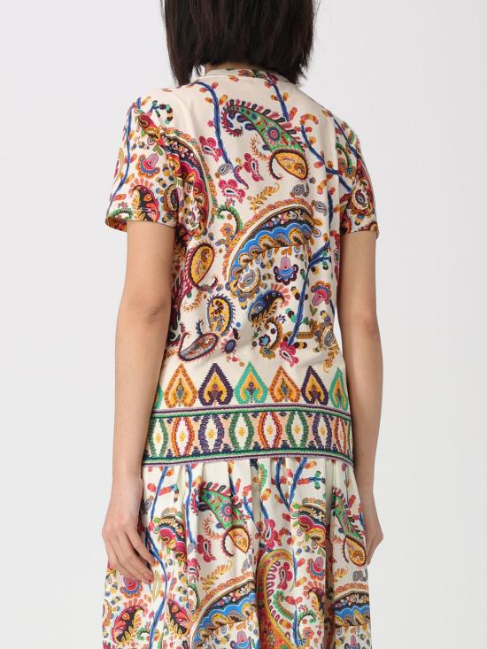 26SS 에트로 반팔 티셔츠 WRMA0006AKH26 X0800 White - ETRO