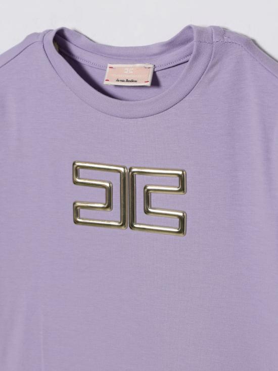 26SS [키즈] 엘리자베타프랜치 티셔츠 EGTS107JE006 8025 Wisteria - ELISABETTA FRANCHI