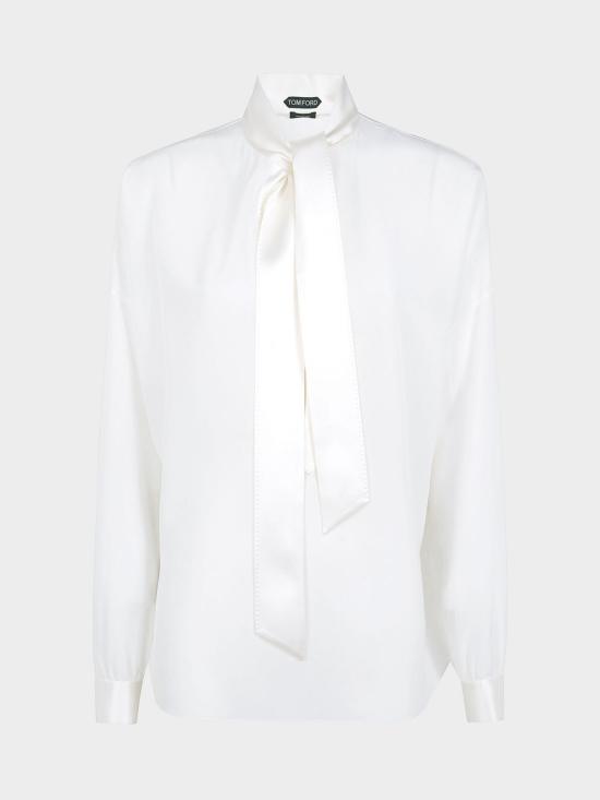 26SS 톰포드 블라우스 CA3333FAX1703 WAD White - TOMFORD