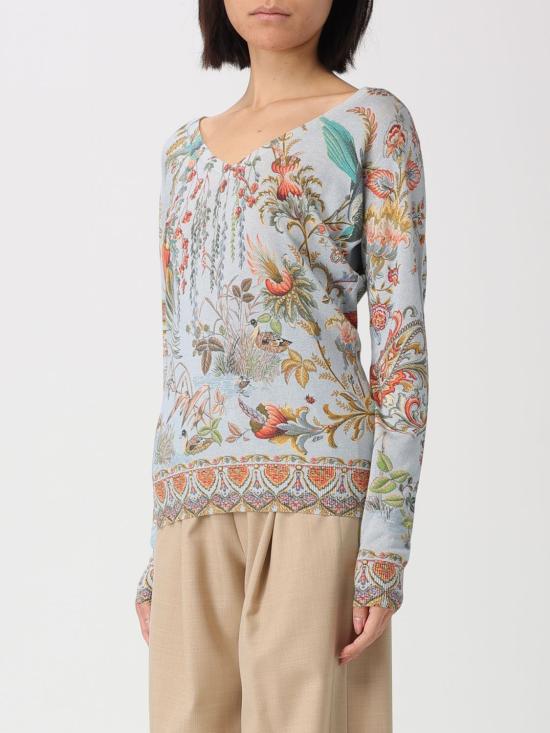 26SS 에트로 스웨터 WRKE0024AKF21 S9881 Blue - ETRO