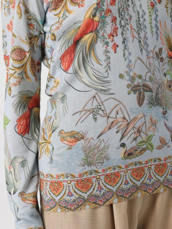 26SS 에트로 스웨터 WRKE0024AKF21 S9881 Blue - ETRO