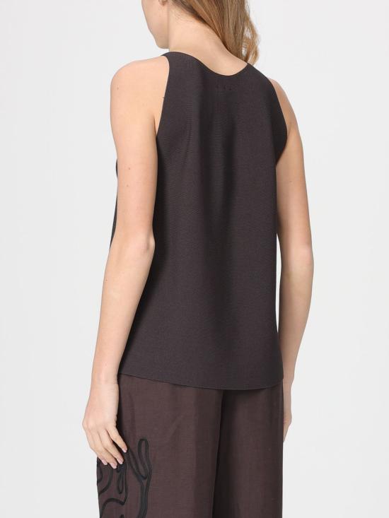 26SS 리비아나 콘티 민소매 티셔츠 F6SA17 Y68 0 Black - LIVIANA CONTI