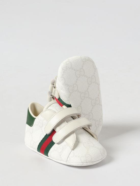 26SS [키즈] 구찌 스니커즈 812577FAEG7 9043 White - GUCCI