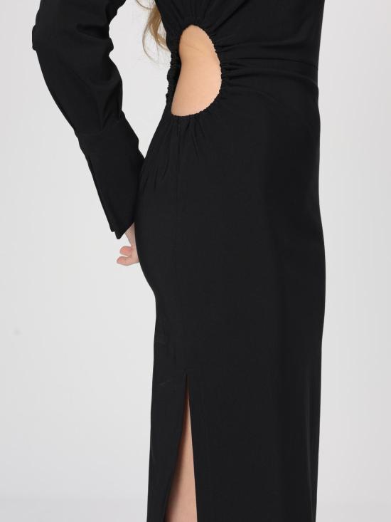 26SS 리비아나 콘티 롱 원피스 F6SR27 Y69 0 Black - LIVIANA CONTI