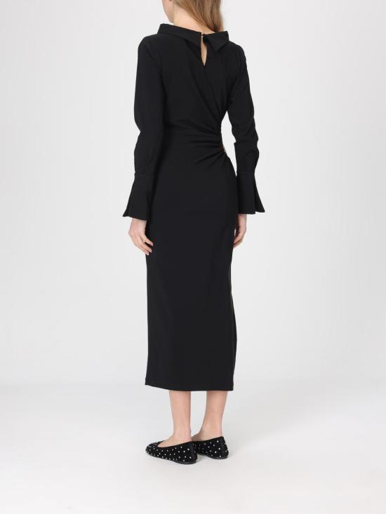 26SS 리비아나 콘티 롱 원피스 F6SR27 Y69 0 Black - LIVIANA CONTI