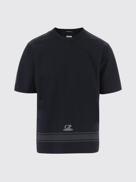 26SS 씨피 컴퍼니 반팔 티셔츠 20CMTS122A110580W 888 Black - C.P. COMPANY