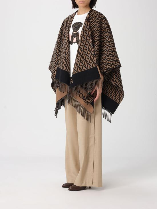 26SS 펜디 코트 FXX723AQCW F0QE1 Tobacco - FENDI