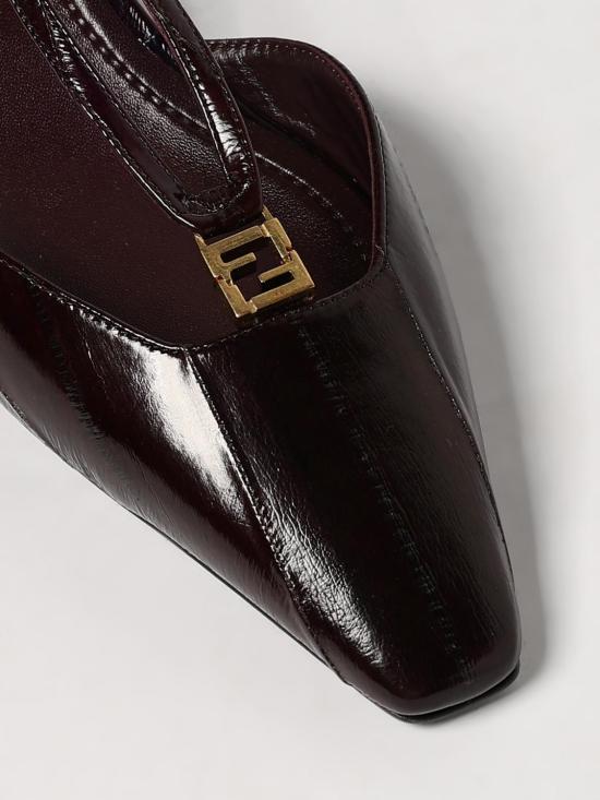 25FW 펜디 힐/펌프스 8J8580AOSH F0BBK Brown - FENDI