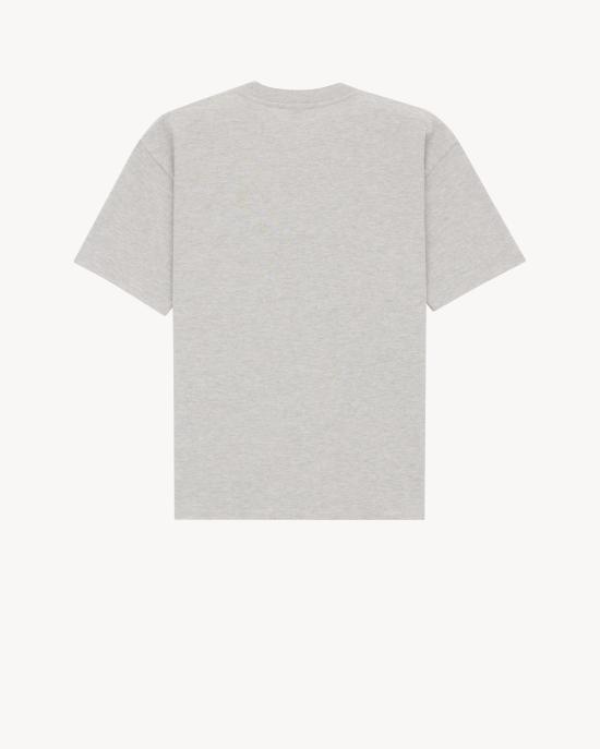 26SS 생로랑 반팔 티셔츠 832941Y37HC1403 Grey - SAINT LAURENT