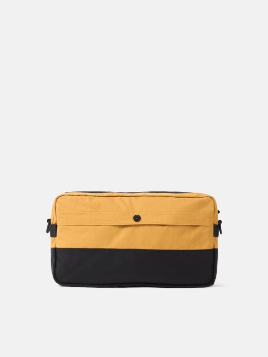 26SS 스톤 아일랜드 더블 코티드 코튼 립스탑 크로스바디백 9200026S0331V0034 Yellow - STONE ISLAND