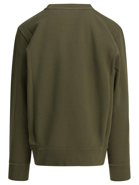 26SS [키즈] 골든구스 캐시미어 니트 GKP02214P00224435479 GREEN - GOLDEN GOOSE