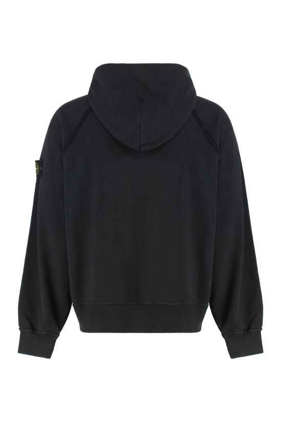 25FW 스톤 아일랜드 후드 티셔츠 6100023S0A20V0029 black - STONE ISLAND