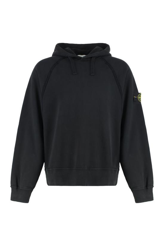 25FW 스톤 아일랜드 후드 티셔츠 6100023S0A20V0029 black