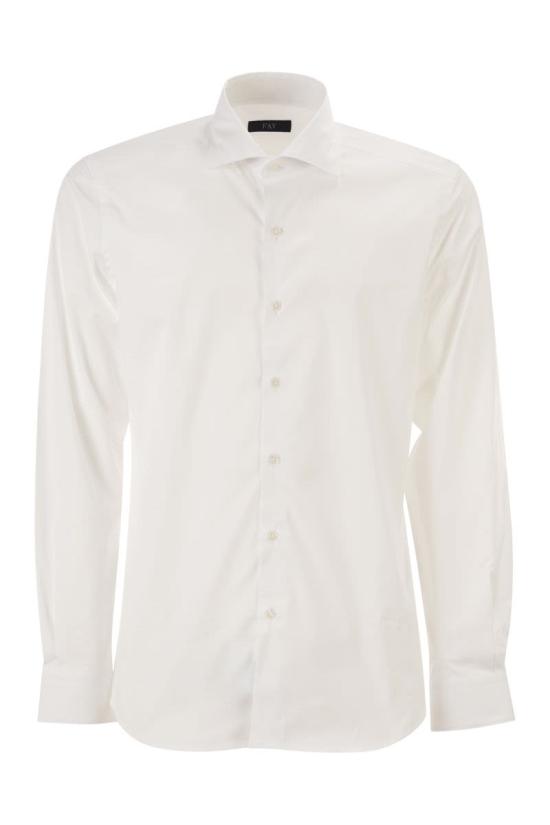 26SS 페이 긴팔 셔츠 NCMA152259SORMB001 WHITE