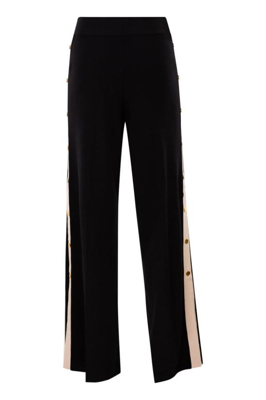 26SS 엘리자베타프랜치 스트레이트 팬츠 KP74S61E2 685 BLACK BUTTER - ELISABETTA FRANCHI