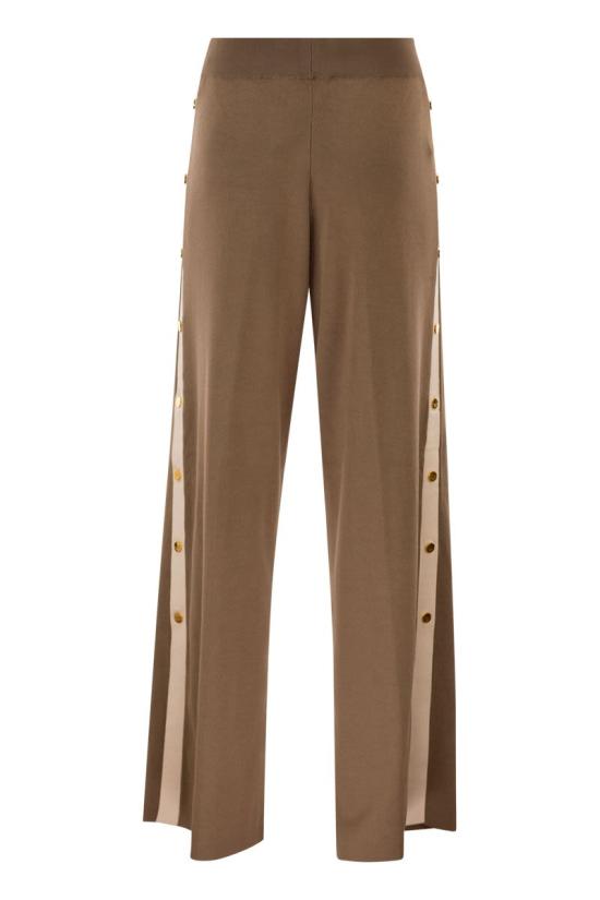 26SS 엘리자베타프랜치 스트레이트 팬츠 KP74S61E2 727 CAMEL BUTTER - ELISABETTA FRANCHI