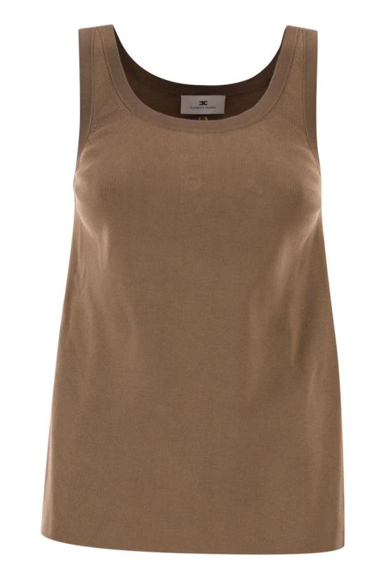 26SS 엘리자베타프랜치 반팔 티셔츠 TK72S61E2 727 CAMEL