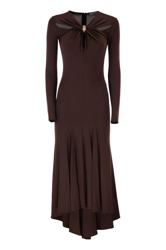 26SS 엘리자베타프랜치 미디 원피스 AB88561E2 644 BROWN