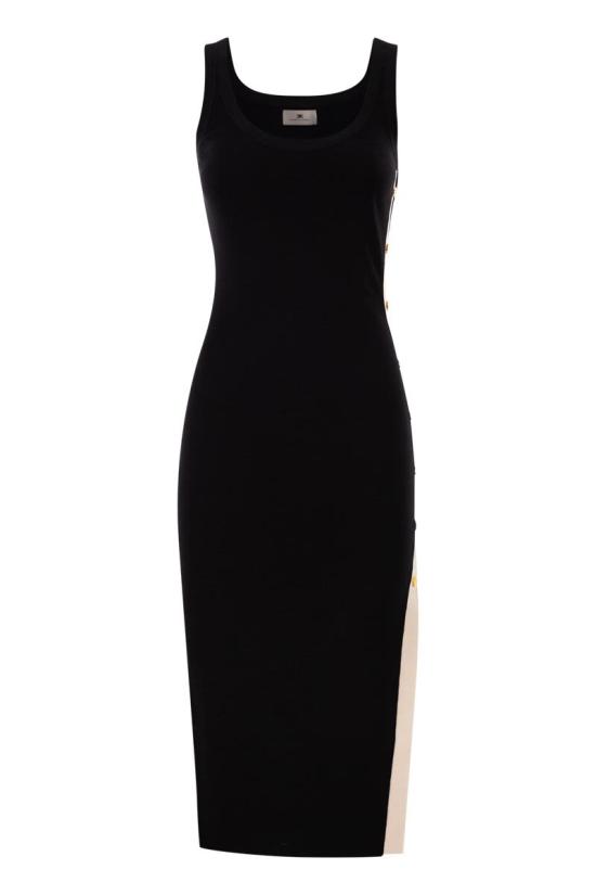 26SS 엘리자베타프랜치 미디 원피스 AM03S61E2 685 BLACK BUTTER