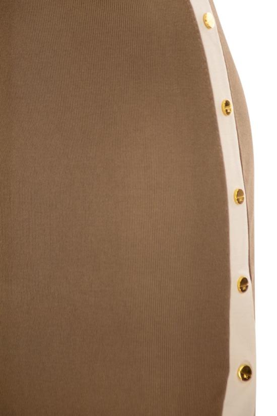 26SS 엘리자베타프랜치 미디 원피스 AM03S61E2 727 CAMEL BUTTER - ELISABETTA FRANCHI