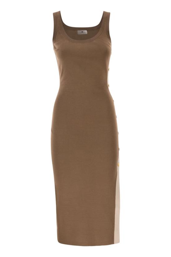 26SS 엘리자베타프랜치 미디 원피스 AM03S61E2 727 CAMEL BUTTER