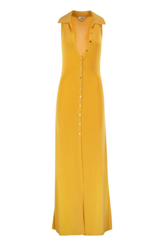 26SS 엘리자베타프랜치 미디 원피스 AM09S61E2 EV4 YELLOW