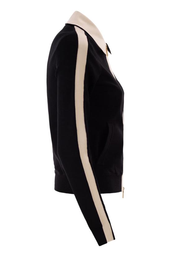 26SS 엘리자베타프랜치 스웨터 MK66S61E2 685 BLACK BUTTER - ELISABETTA FRANCHI