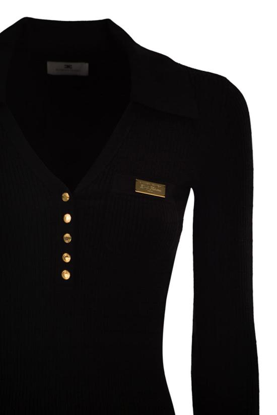 26SS 엘리자베타프랜치 스웨터 MK86B61E2 110 BLACK - ELISABETTA FRANCHI