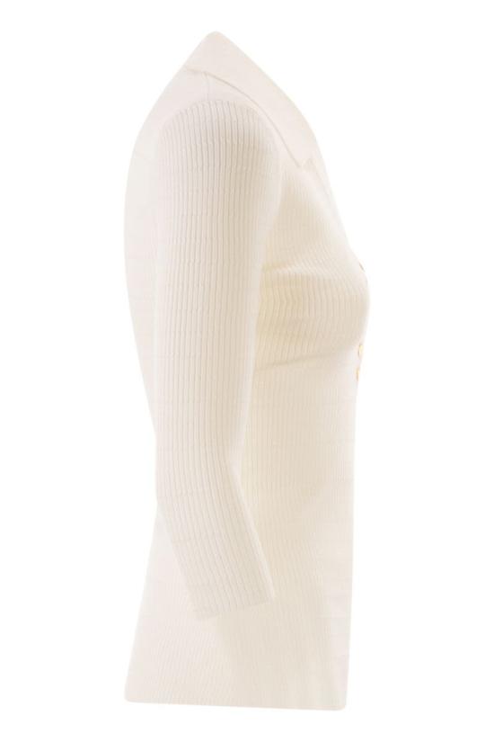 26SS 엘리자베타프랜치 스웨터 MK86B61E2 360 IVORY - ELISABETTA FRANCHI