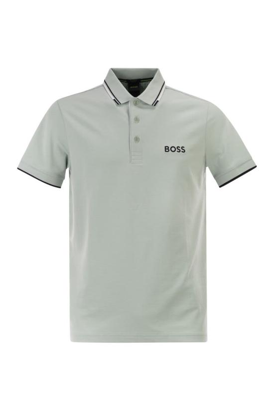 26SS 보스 반팔 티셔츠 5046910210226580 448 WATER GREEN