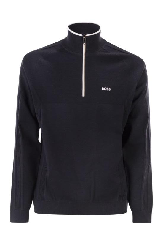 26SS 보스 스웨터 5055379110276235 402 NIGHT BLUE