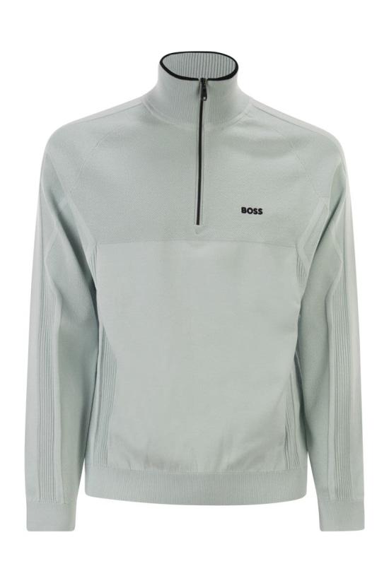 26SS 보스 스웨터 5055379110276235 447 WATER GREEN