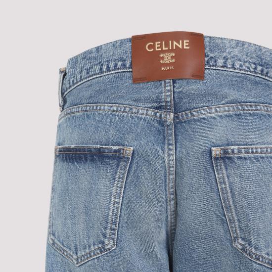 26SS 셀린느 스트레이트 팬츠 RP0B9930F GFV6 BLUE - CELINE