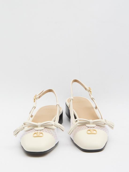 26SS 발렌티노 가라바니 플랫 슈즈 8W2S0MH0PDY C2U WHITE - VALENTINO GARAVANI