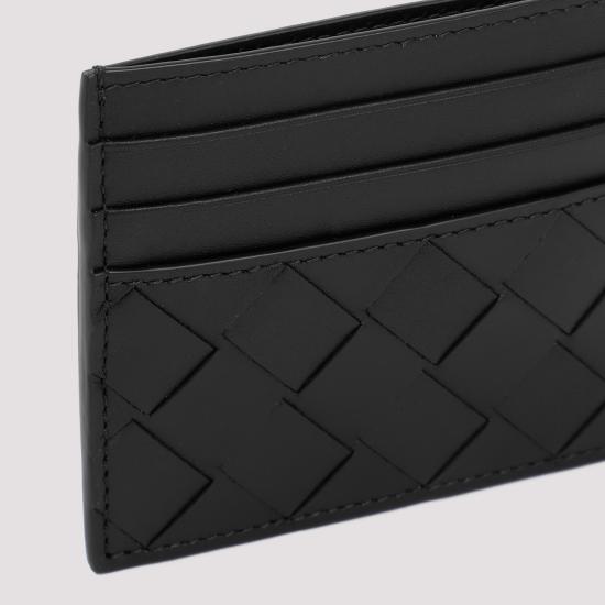 26SS 보테가베네타 카드지갑 743209VCPQ3 8803 BLACK - BOTTEGA VENETA