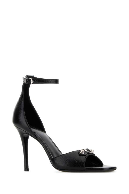 26SS 발렌시아가 시티 업타운 샌들 854007WAD4Y 1080 BLACK - BALENCIAGA