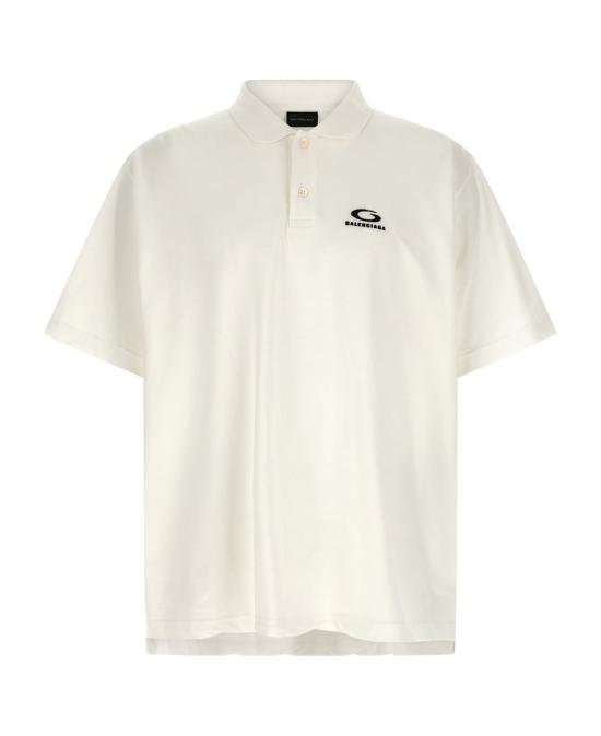 26SS 발렌시아가 반팔 티셔츠 828531TTVT8 9000 WHITE