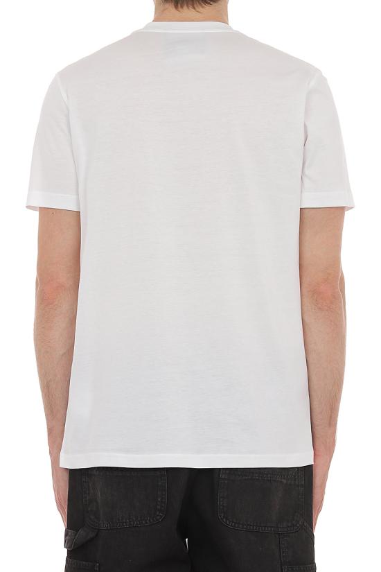  모스키노 반팔 티셔츠 0730 2041 1001 BIANCO - MOSCHINO