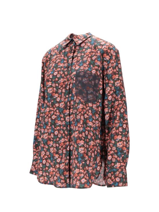 25FW 폴 스미스 블라우스 W2R331BT31358 28 BURGUNDY BORDE - PAUL SMITH